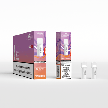 SKE 600 Refill Pod 2 Pack - Fizzy Cherry - PJW Vapes | UK Leading Vape Wholesaler