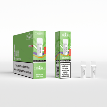 SKE 600 Refill Pod 2 Pack - Kiwi Passionfruit Guava - PJW Vapes | UK Leading Vape Wholesaler