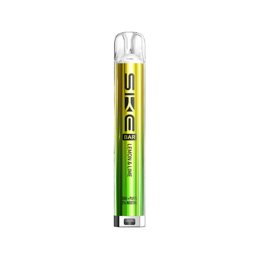 SKE Bar - 2025 - Lemon & Lime - PJW Vapes | UK Leading Vape Wholesaler