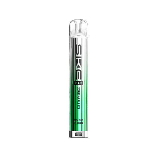 SKE Bar - 2025 - Sour Apple Ice - PJW Vapes | UK Leading Vape Wholesaler