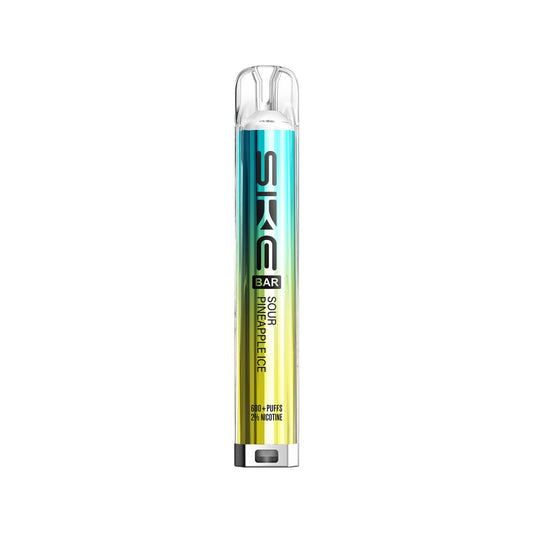 SKE Bar - 2025 - Sour Pineapple Ice - PJW Vapes | UK Leading Vape Wholesaler