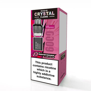 SKE CL6000 Pods - Dragon Fruit Peach Melon - PJW Vapes | UK Leading Vape Wholesaler