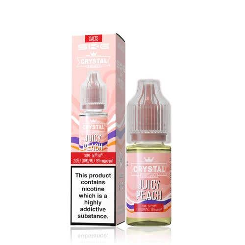 SKE Crystal Original Salts - 10ml - Juicy Peach - PJW Vapes | UK Leading Vape Wholesaler