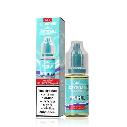 SKE Crystal Original Salts - 10ml - Menthol - PJW Vapes | UK Leading Vape Wholesaler