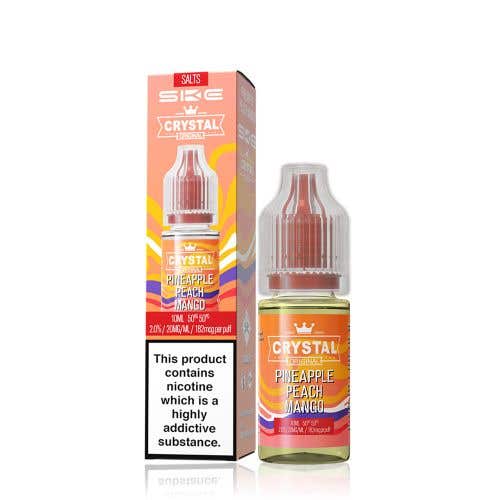 SKE Crystal Original Salts - 10ml - Pineapple Peach Mango - PJW Vapes | UK Leading Vape Wholesaler