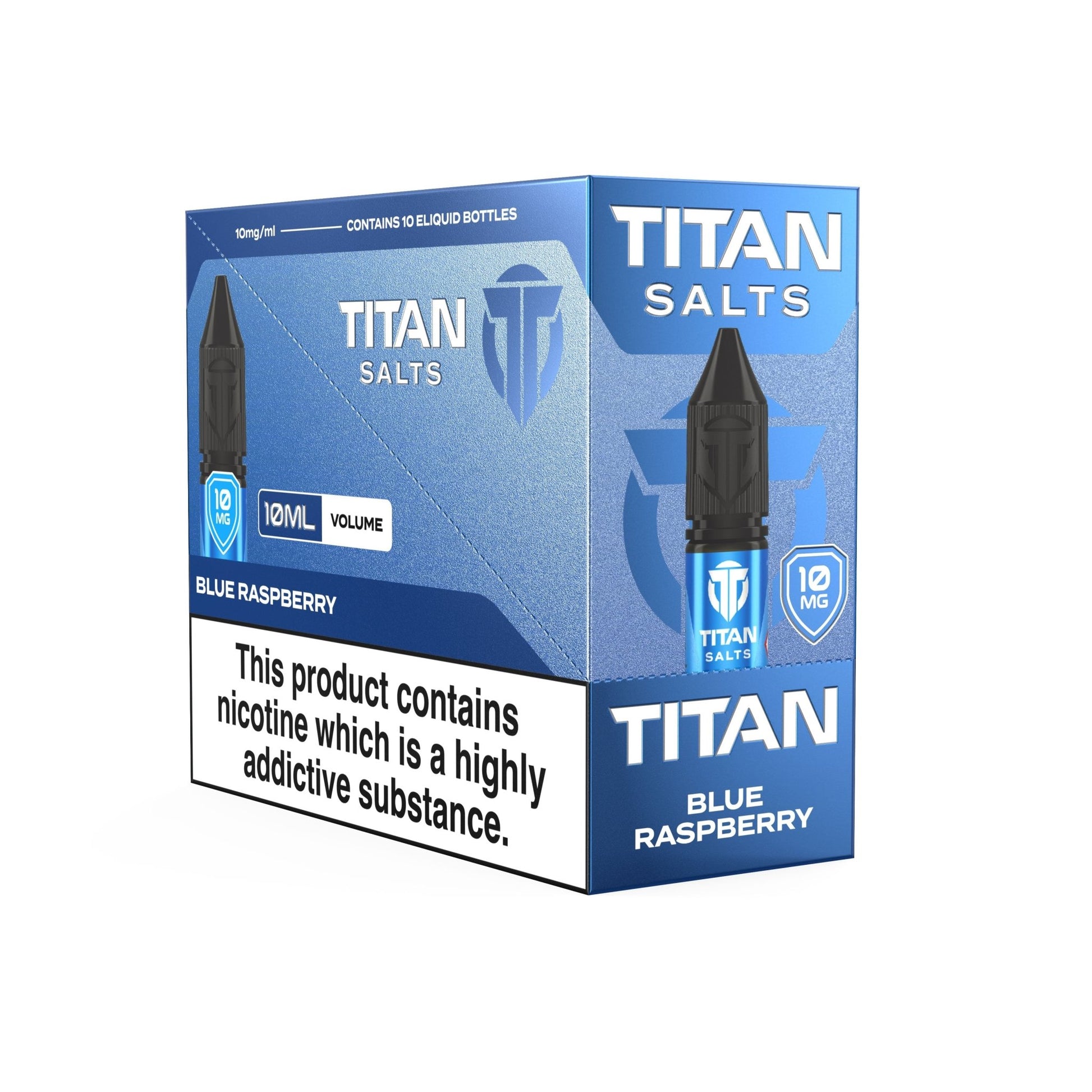 Titan Salts - 10ML - Blue Raspberry - PJW Vapes | UK Leading Vape Wholesaler