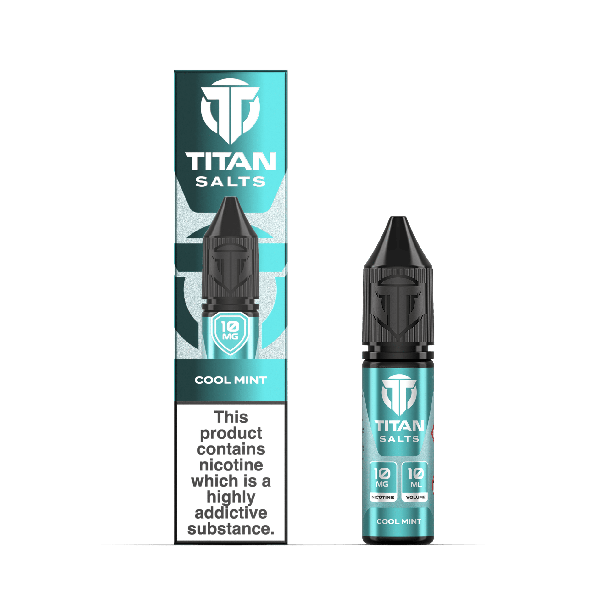 Titan Salts - 10ML - Cool Mint - PJW Vapes | UK Leading Vape Wholesaler