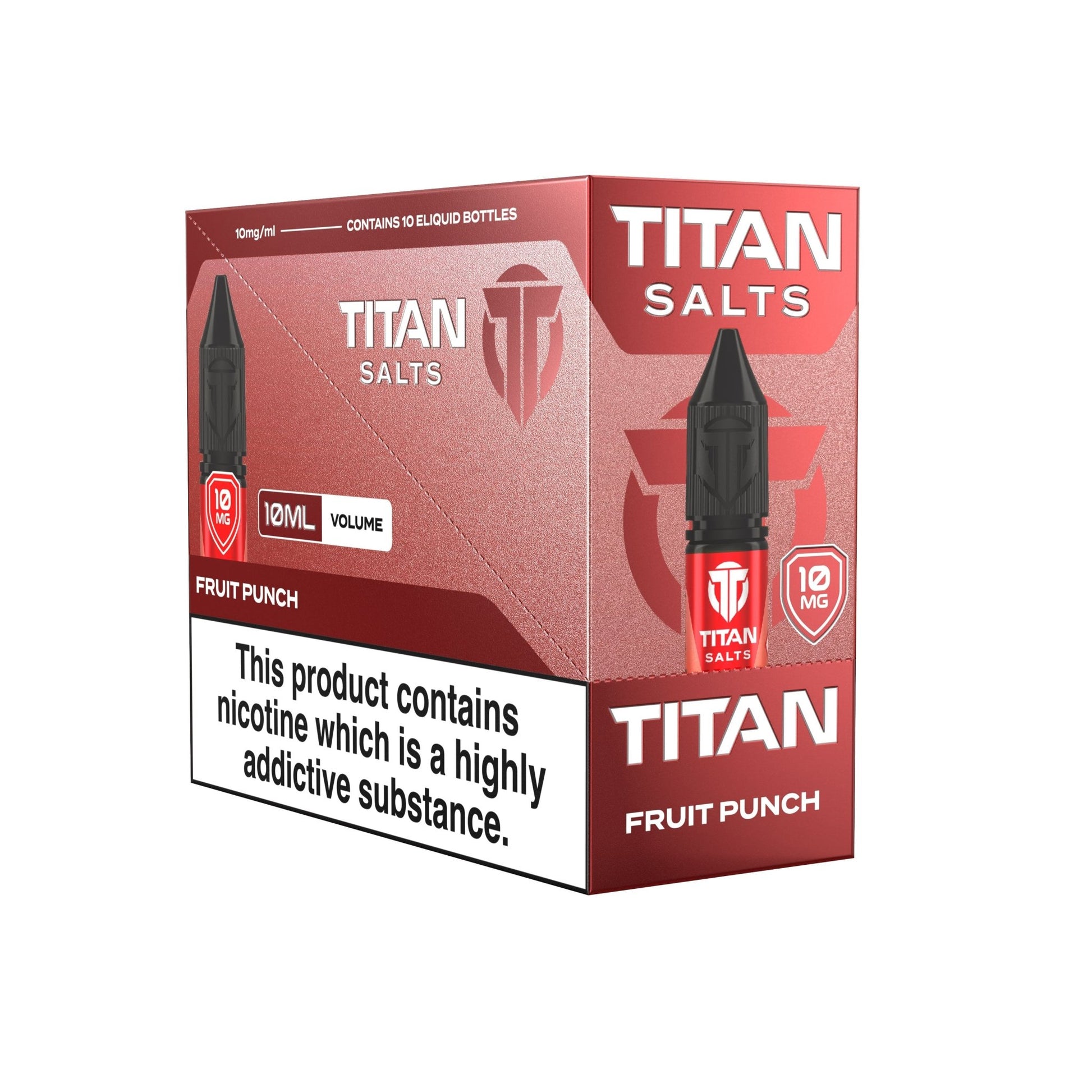 Titan Salts - 10ML - Fruit Punch - PJW Vapes | UK Leading Vape Wholesaler