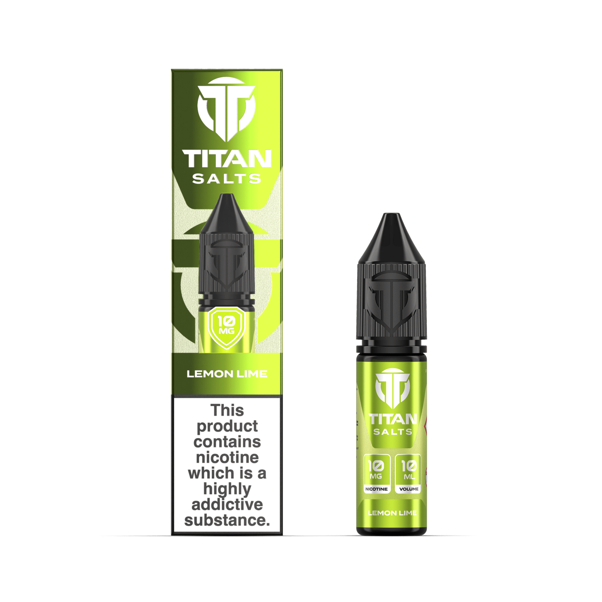 Titan Salts - 10ML - Lemon Lime - PJW Vapes | UK Leading Vape Wholesaler