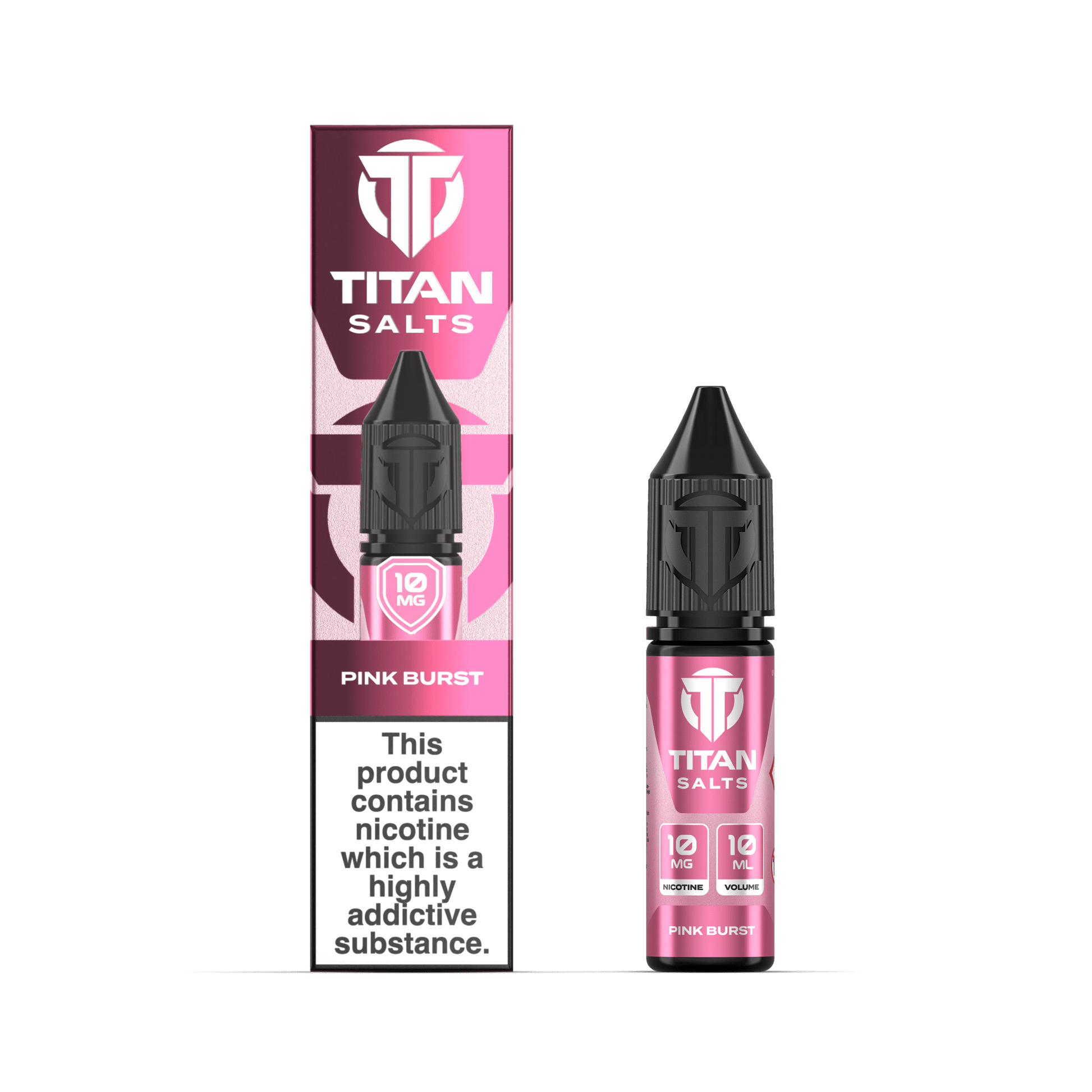 Titan Salts - 10ML - Pink Burst - PJW Vapes | UK Leading Vape Wholesaler