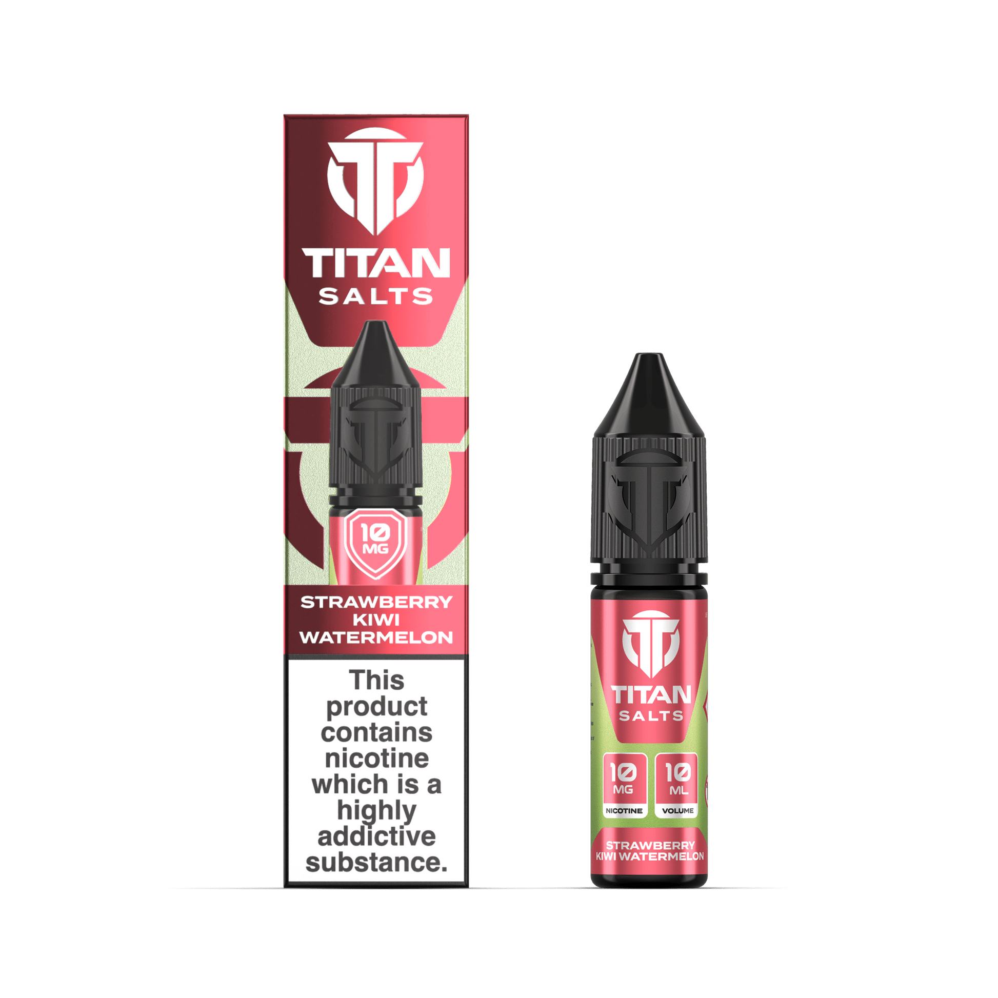 Titan Salts - 10ML - Strawberry Kiwi Watermelon - PJW Vapes | UK Leading Vape Wholesaler