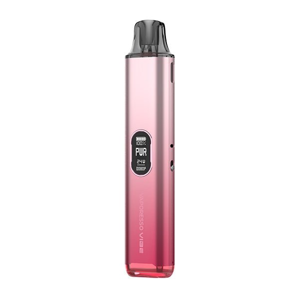 Vaporesso Vibe Vape Kit - Racing Cherry Pink - PJW Vapes | UK Leading Vape Wholesaler