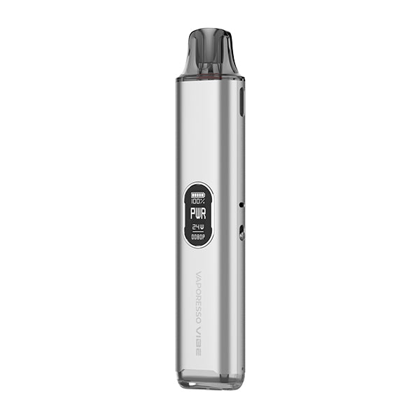 Vaporesso Vibe Vape Kit - Silver - PJW Vapes | UK Leading Vape Wholesaler