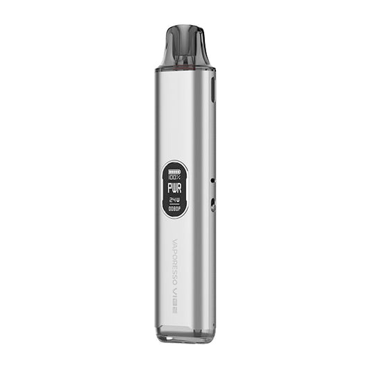Vaporesso Vibe Vape Kit - Silver - PJW Vapes | UK Leading Vape Wholesaler