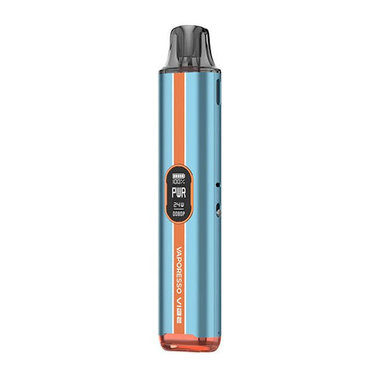 Vaporesso Vibe Vape Kit - Turbo Blue - PJW Vapes | UK Leading Vape Wholesaler