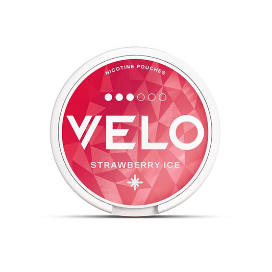 Velo - Strawberry Ice - PJW Vapes | UK Leading Vape Wholesaler