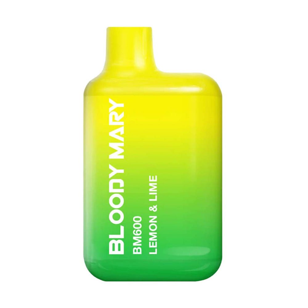 Bloody Mary BM600 - Lemon & Lime - PJW Vapes | Glasgow Vape Wholesaler