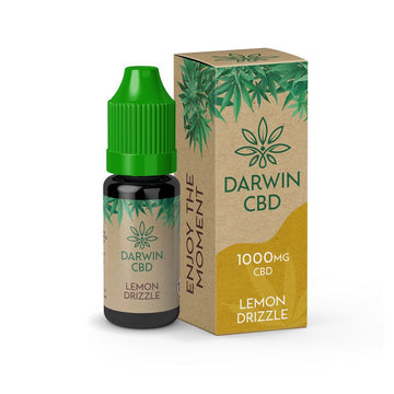 Dawin CBD 1000MG - 10ML - Lemon Drizzle - PJW Vapes | Glasgow Vape Wholesaler