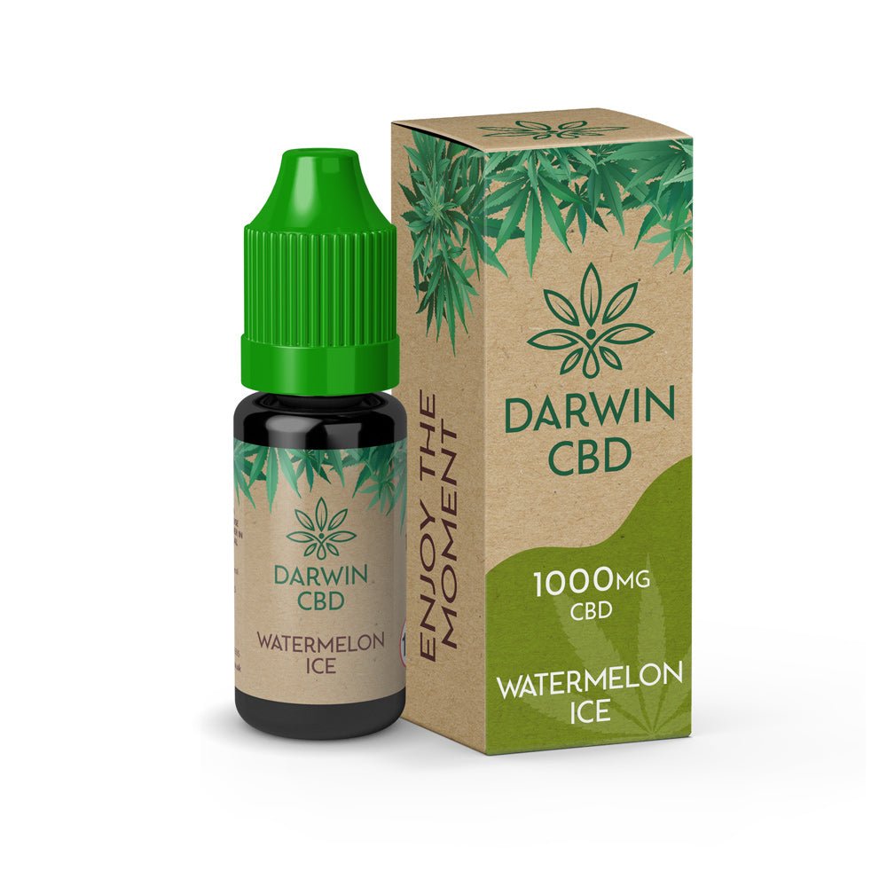 Dawin CBD 1000MG - 10ML - Watermelon Ice - PJW Vapes | Glasgow Vape Wholesaler