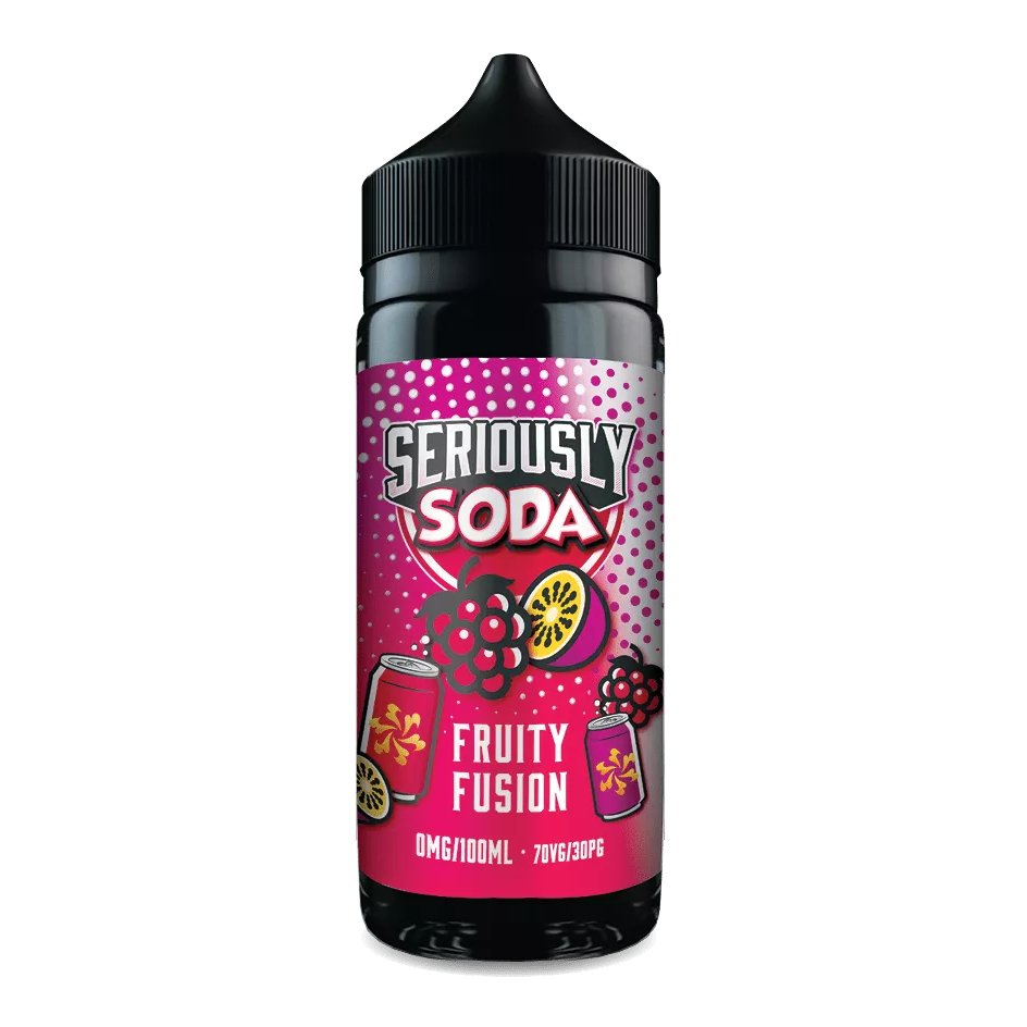 Doozy Seriously Soda - 100ml - Fruity Fusion - PJW Vapes | Glasgow Vape Wholesaler