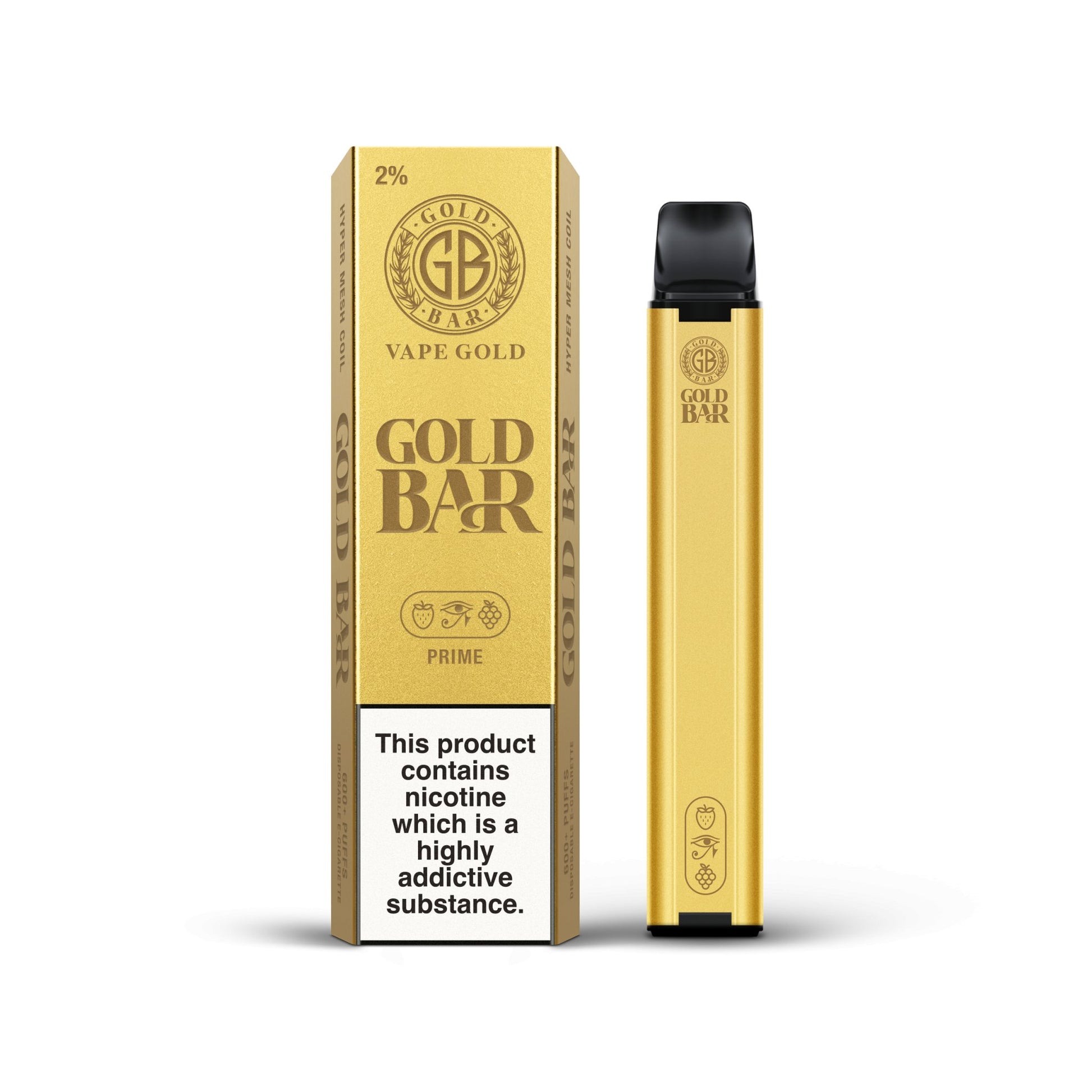 Gold Bar - Prime - PJW Vapes | Glasgow Vape Wholesaler