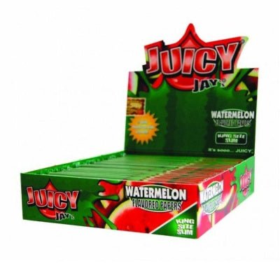 Juicy Jays - King Size Slim - Watermelon Papers - PJW Vapes | Glasgow Vape Wholesaler