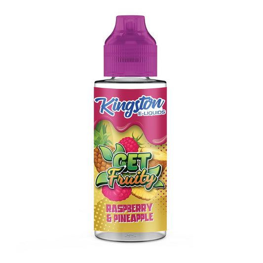 Kingston Get Fruity - 100ml - Raspberry & Pineapple - PJW Vapes | Glasgow Vape Wholesaler