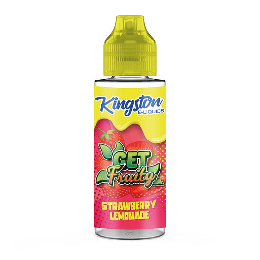 Kingston Get Fruity - 100ml - Strawberry Lemonade - PJW Vapes | Glasgow Vape Wholesaler