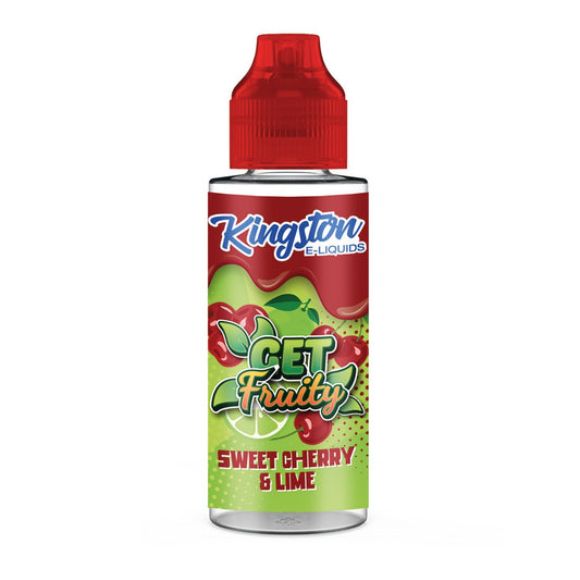 Kingston Get Fruity - 100ml - Sweet Cherry & Lime - PJW Vapes | Glasgow Vape Wholesaler