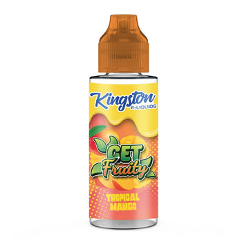 Kingston Get Fruity - 100ml - Tropical Mango - PJW Vapes | Glasgow Vape Wholesaler