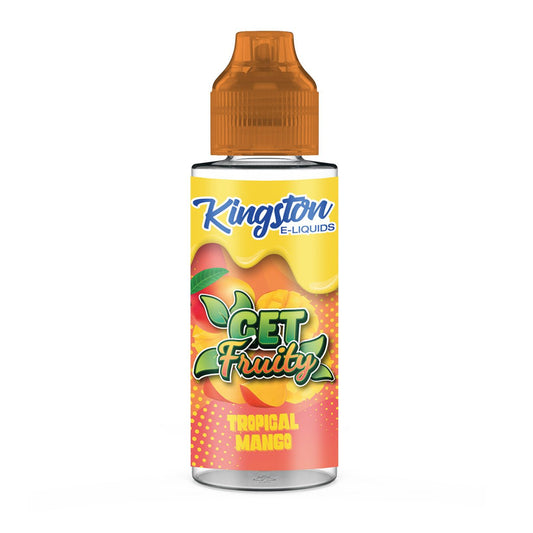 Kingston Get Fruity - 100ml - Tropical Mango - PJW Vapes | Glasgow Vape Wholesaler