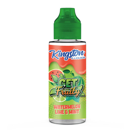 Kingston Get Fruity - 100ml - Watermelon Lime & Mint - PJW Vapes | Glasgow Vape Wholesaler