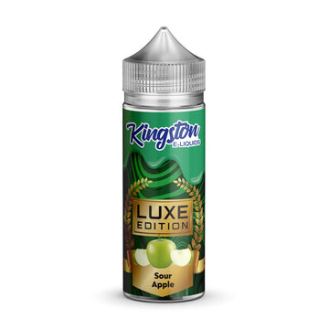 Kingston Luxe Edition - 100ml - Sour Apple - PJW Vapes | Glasgow Vape Wholesaler