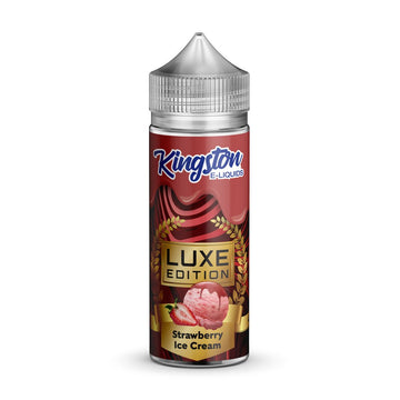 Kingston Luxe Edition - 100ml - Strawberry Ice Cream - PJW Vapes | Glasgow Vape Wholesaler