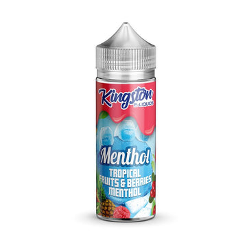 Kingston Menthol - 100ml - Tropical Fruits & Berries - PJW Vapes | Glasgow Vape Wholesaler