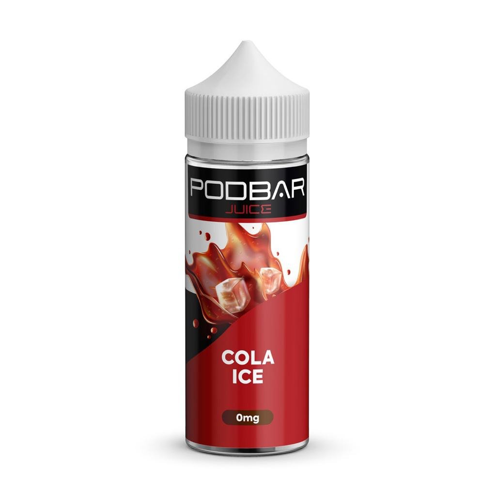 Kingston Podbar Juice - 100ml - Cola Ice - PJW Vapes | Glasgow Vape Wholesaler