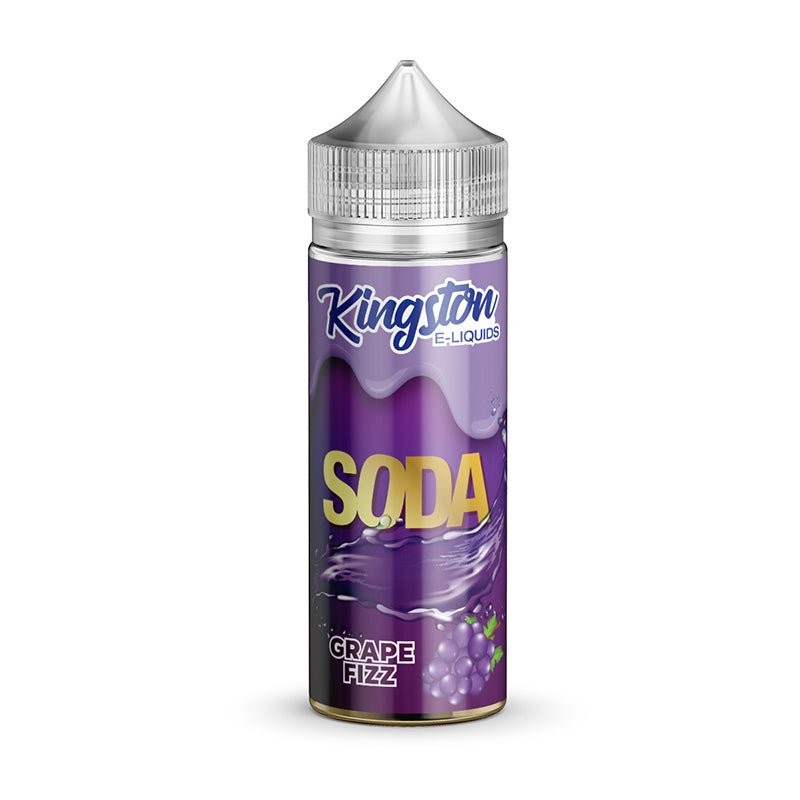 Kingston Soda - 100ml - Grape Fizz - PJW Vapes | Glasgow Vape Wholesaler