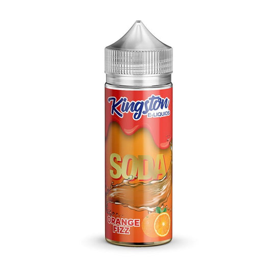 Kingston Soda - Orange Fizz Soda - PJW Vapes | Glasgow Vape Wholesaler