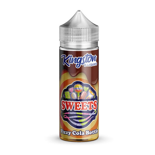 Kingston Sweets - 100ml - Fizzy Cola Bottles - PJW Vapes | Glasgow Vape Wholesaler