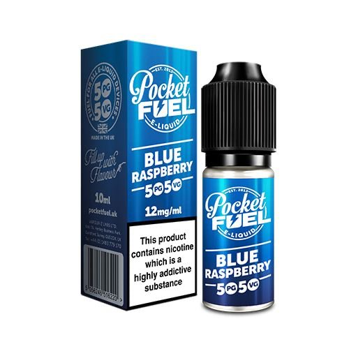 Pocket Fuel 50/50 - 10ml - Blue Raspberry - PJW Vapes | Glasgow Vape Wholesaler