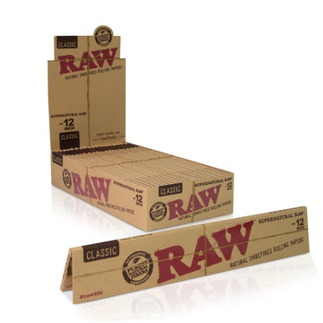 Raw - Classic Supernatural 30cm Rolling Papers - PJW Vapes | Glasgow Vape Wholesaler