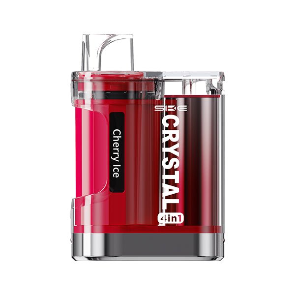 SKE Crystal 4in1 Kit - Rose Red - PJW Vapes | Glasgow Vape Wholesaler SKE Crystal 4in1 Kit - Rose Red - PJW Vapes | Glasgow Vape Wholesaler