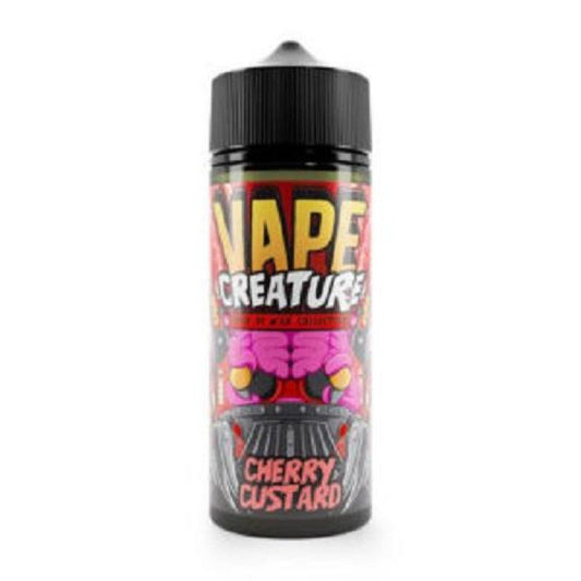 Vape Creature - 100ML - Cherry Custard - PJW Vapes | Glasgow Vape Wholesaler