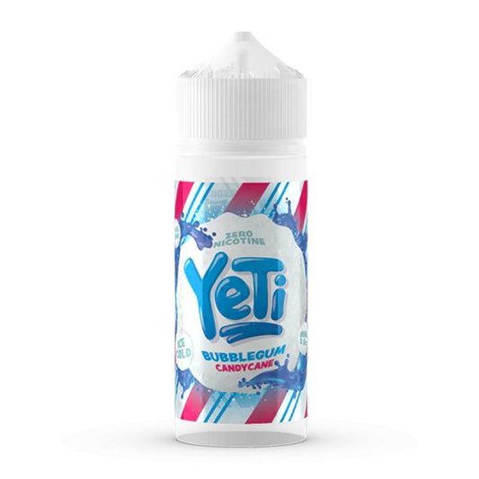 Yeti Candy Cane - 100ml - Bubblegum - PJW Vapes | Glasgow Vape Wholesaler