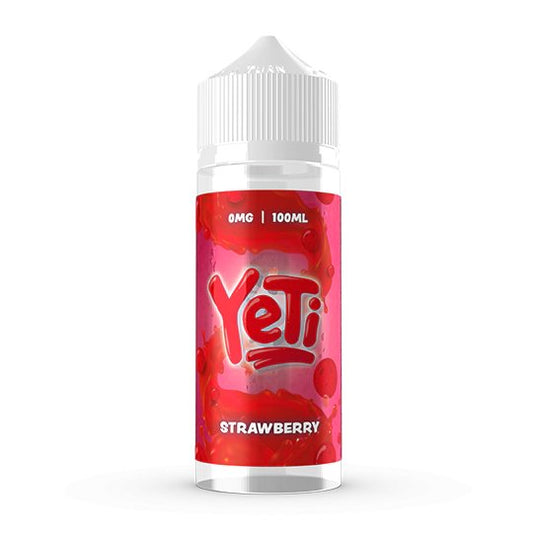 Yeti Defrosted - 100ml - Strawberry - PJW Vapes | Glasgow Vape Wholesaler