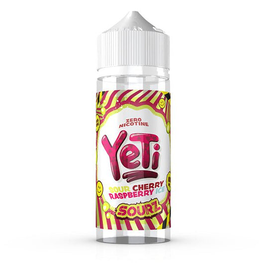 Yeti Sourz - 100ml - Cherry Raspberry Ice - PJW Vapes | Glasgow Vape Wholesaler